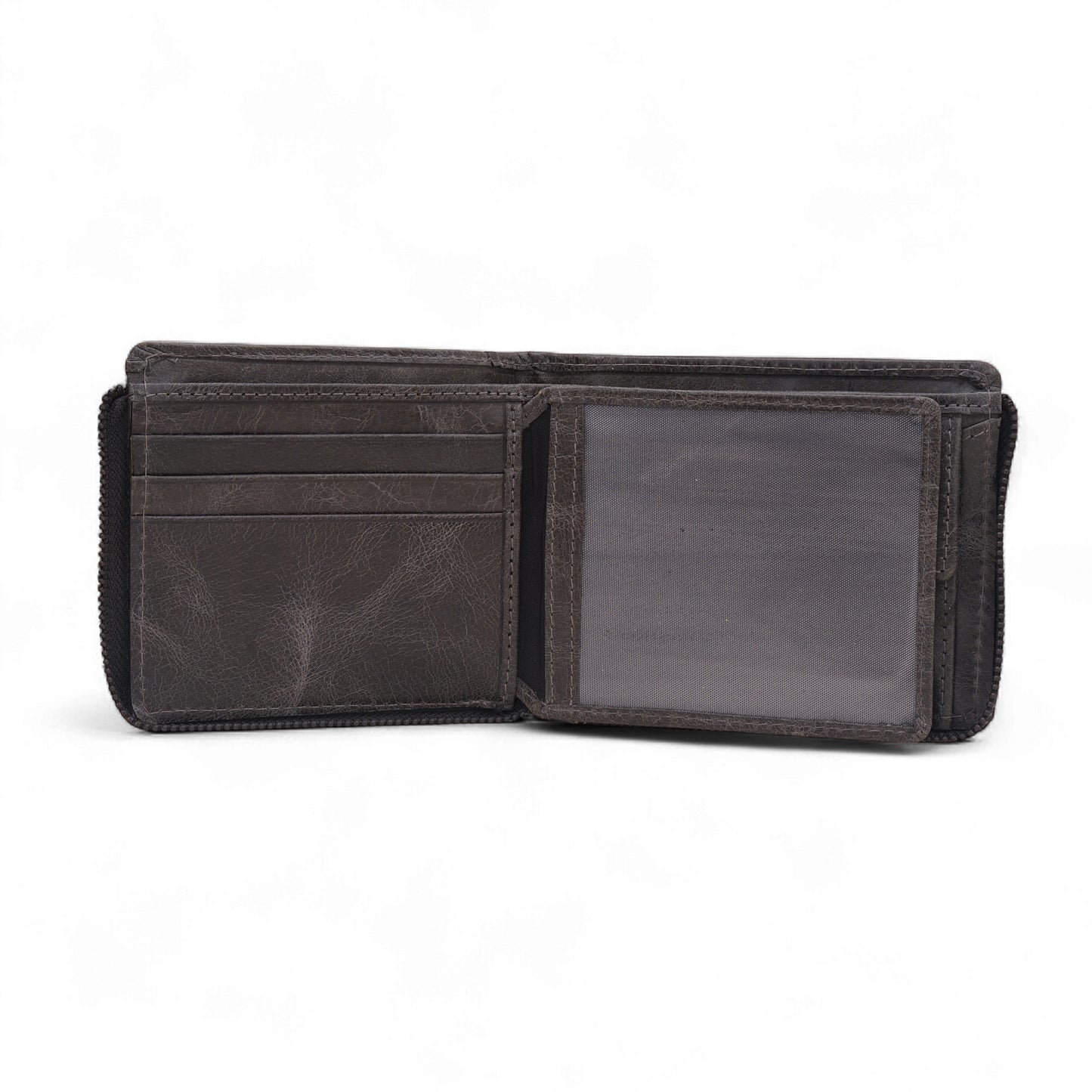 MENSCH® Vanguard Genuine Leather Bifold Wallet for Men