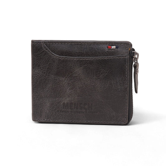 MENSCH® Vanguard Genuine Leather Bifold Wallet for Men