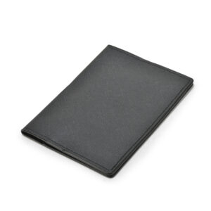 TC-HZ Artificial Leather Passport Holder  (BLK)