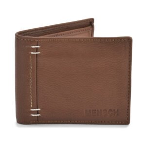 NRSC-12 Men's Leather Wallet Bunai Flap , Coin Pocket , Full Grain Leather (Tan)