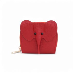 Luxury Elephant Card Holder – Elegance Meets Functionality 🐘✨(RED)