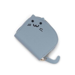 Adorable Cat Card Holder – Purr-fectly Organized! 🐱✨ (BLUE)