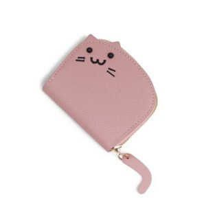 Adorable Cat Card Holder – Purr-fectly Organized! 🐱✨ (PINK)