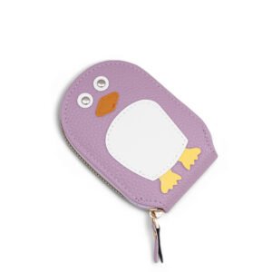 🐧 Adorable Penguin Card Holder – Stay Cool & Organized! ❄️ (PURPLE)