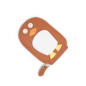 🐧 Adorable Penguin Card Holder – Stay Cool & Organized! ❄️ (TAN)