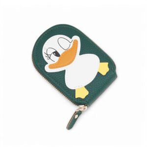 Winky Duck Card Holder Wallet 🦆✨ [Green]