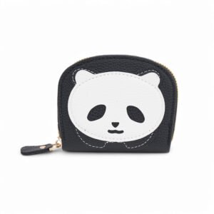 MENSCH | Adorable Panda Cardholder Wallet [BLACK/WHITE]