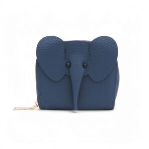 Luxury Elephant Card Holder – Elegance Meets Functionality 🐘✨(BLUE)