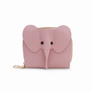 Luxury Elephant Card Holder – Elegance Meets Functionality 🐘✨(PINK)