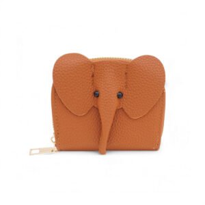Luxury Elephant Card Holder – Elegance Meets Functionality 🐘✨(BROWN)