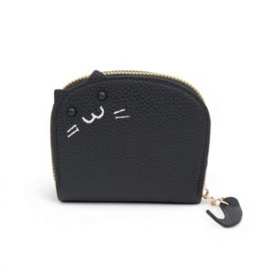 Adorable Cat Card Holder – Purr-fectly Organized! 🐱✨ (BLACK)