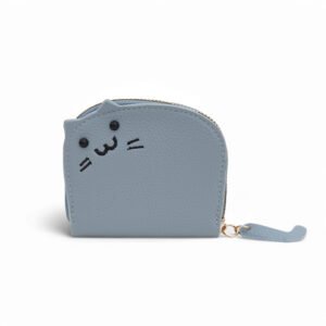 Adorable Cat Card Holder – Purr-fectly Organized! 🐱✨ (BLUE)