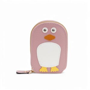 🐧 Adorable Penguin Card Holder – Stay Cool & Organized! ❄️ (PINK)