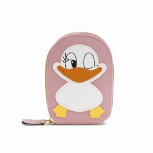 Winky Duck Card Holder Wallet 🦆✨ [Pink]