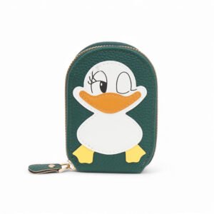 Winky Duck Card Holder Wallet 🦆✨ [Green]