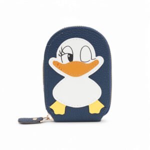 Winky Duck Card Holder Wallet 🦆✨ [Blue]